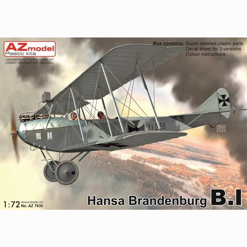 【新製品】AZ7830 1/72 ハンザ・ブランデンブルク B.I