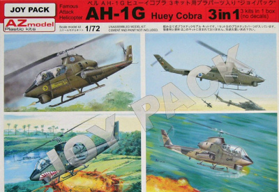 【新製品】[2095017770204] AZ7702)ベル AH-1G ヒューイコブラ 3キット用プラパーツ入り ジョイパック