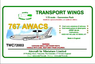 【新製品】[2213497200305] TRANSPORT WINGS 72003)航空自衛隊 E-767 AWACS コンバージョン