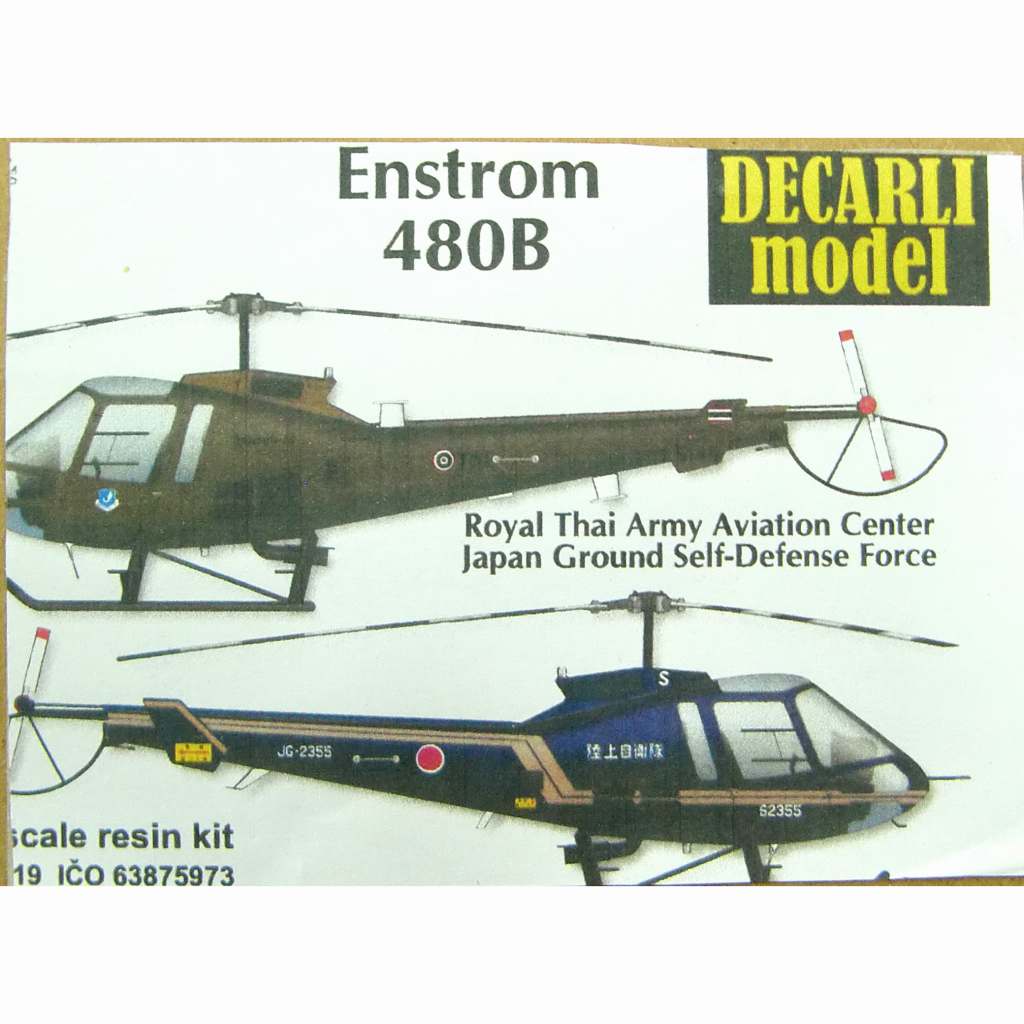 【新製品】DECARLI model 19 エンストロム 480B 陸上自衛隊