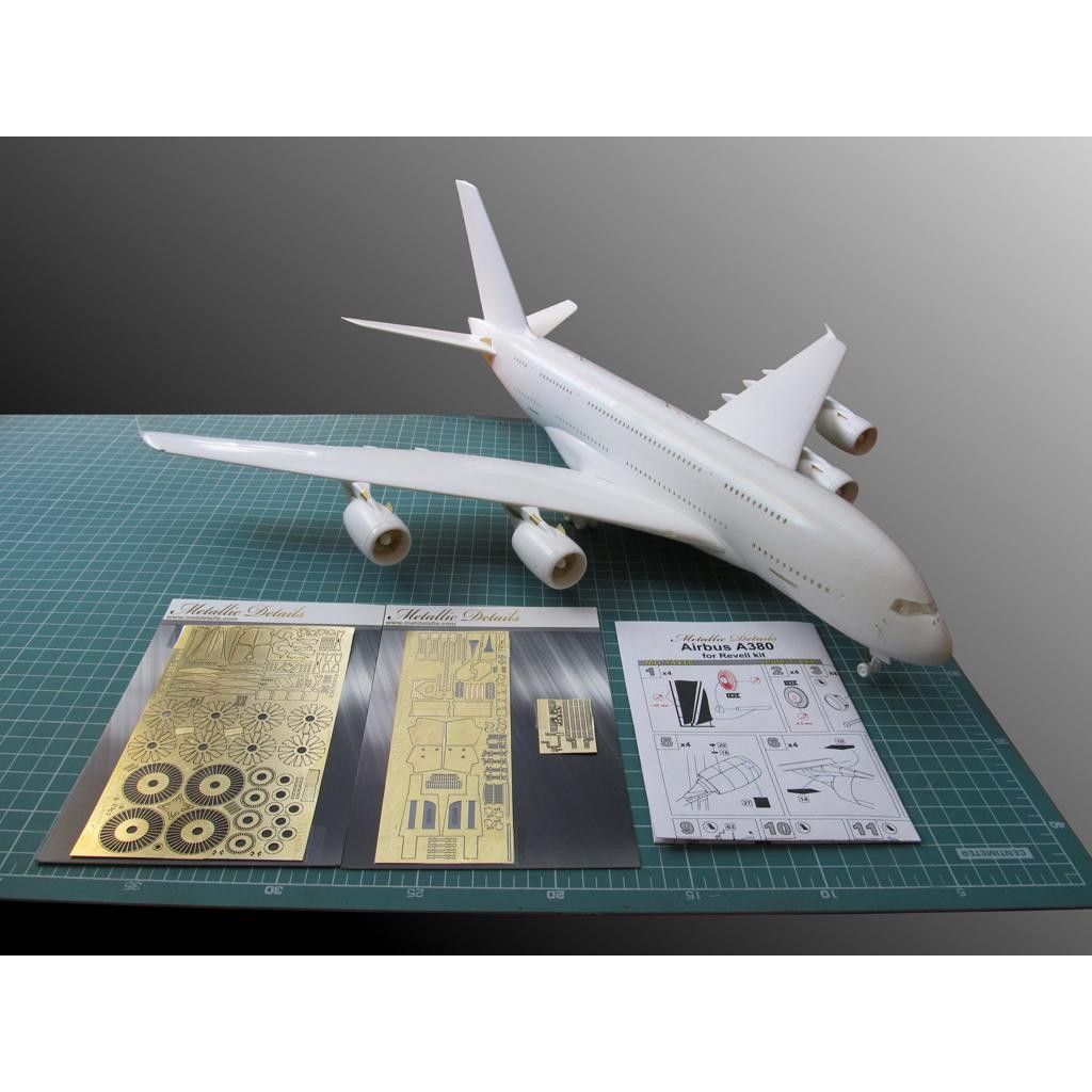 【新製品】メタリックディテールズ MD14418 エアバス A380 ディテールアップセット