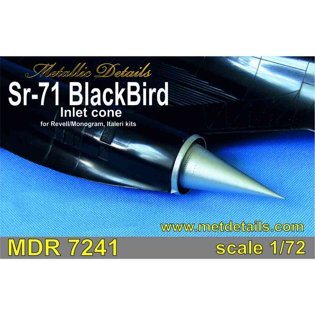 【新製品】メタリックディテールズ MDR7241 ロッキード SR-71 ブラックバード インテークコーン