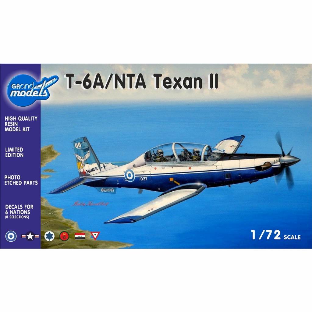 【新製品】GRAND MODELS QM-72001)T-6A/NTA テキサンII