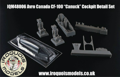 【新製品】Iroquois Models IQM48006)アブロ CF-100 カナック コクピットディテールセット
