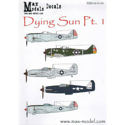 【新製品】[4000524810006] Max Model Decals MM48-0100)Dying Sun Pt.1