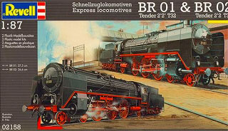 【新製品】[4009803021584] 02158)ドイツ 蒸気機関車 BR01&BR02