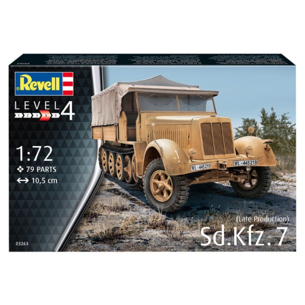 【新製品】03263 Sd.Kfz.7 後期型