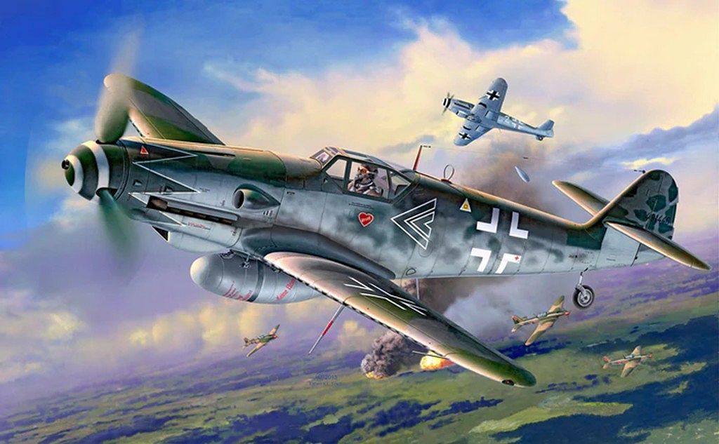 【新製品】03752 メッサーシュミット Bf109G-10 ‘Erla’