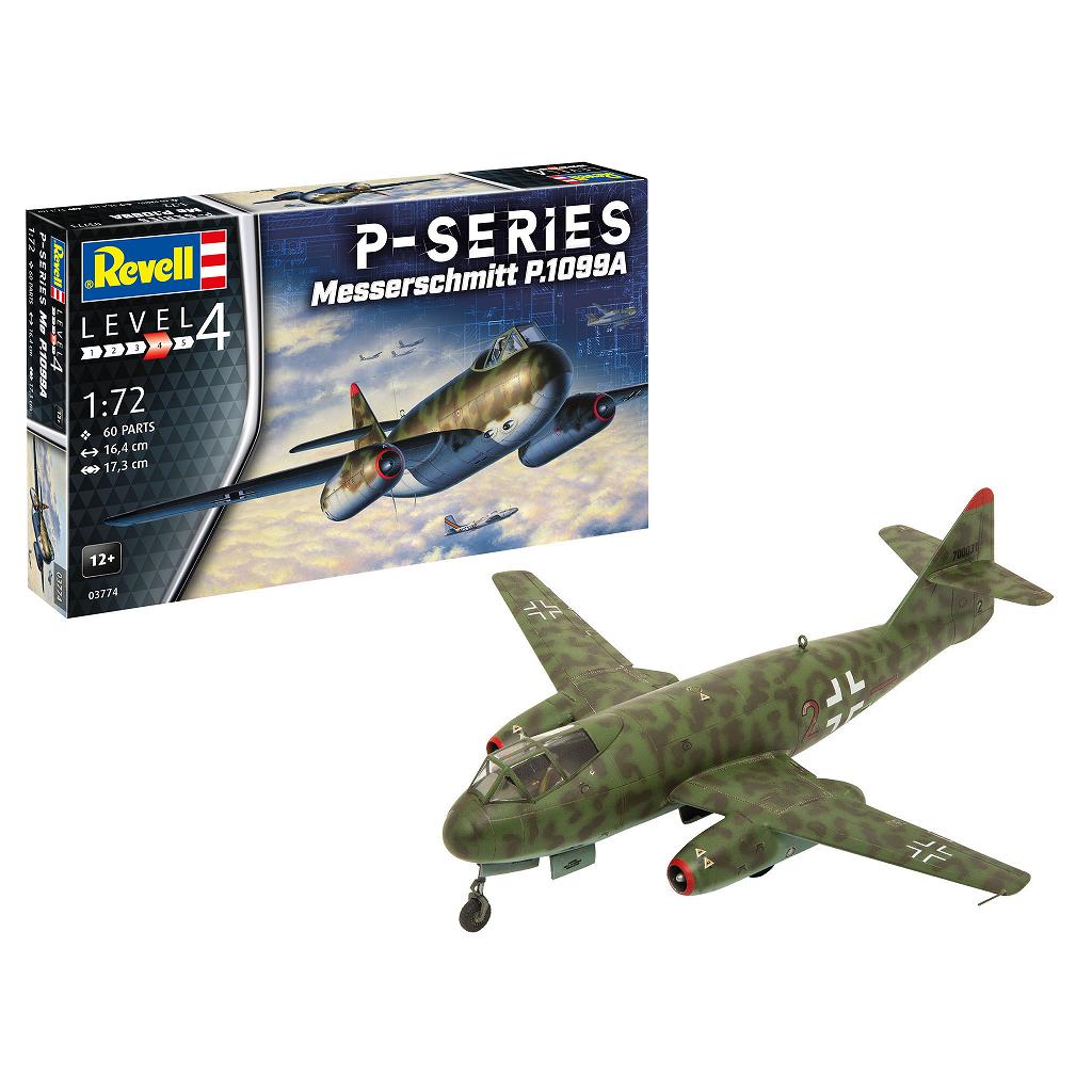 【新製品】03774 メッサーシュミット P.1099A Pシリーズ