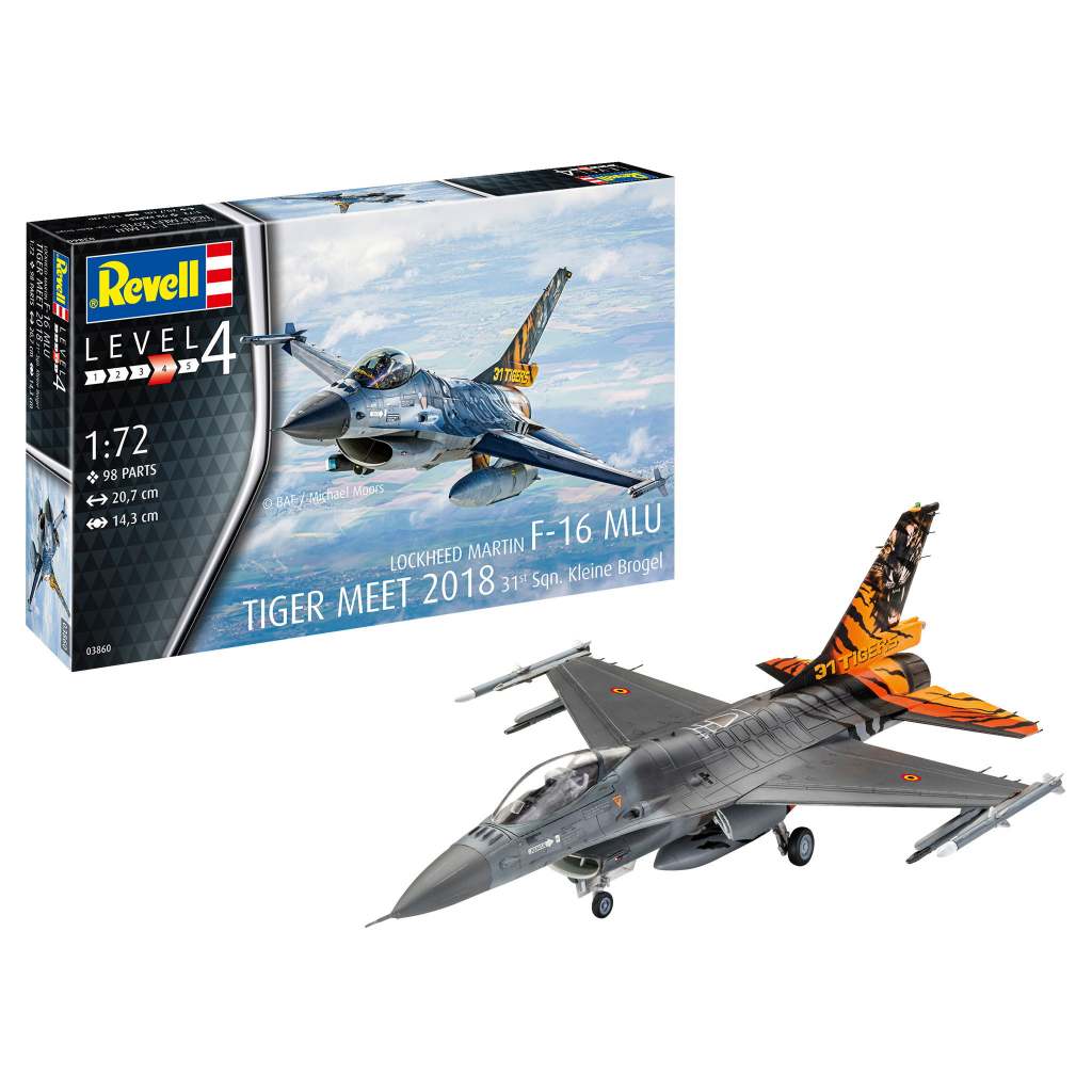 【新製品】03860 F-16 Mlu 31 Sqn. クライネ ブローゲル