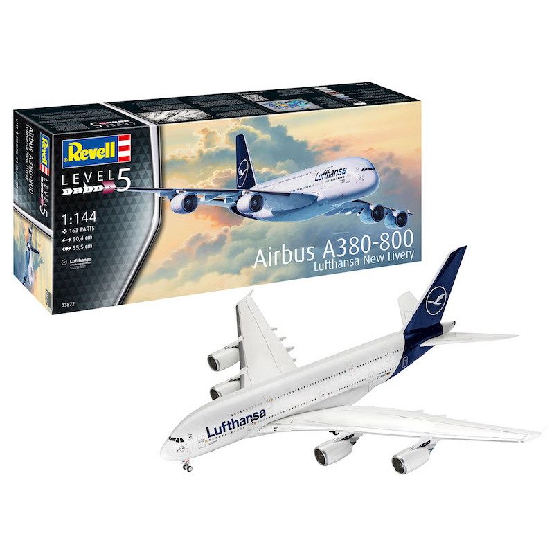 【新製品】03872 エアバス A380-800 ルフトハンザ New Livery