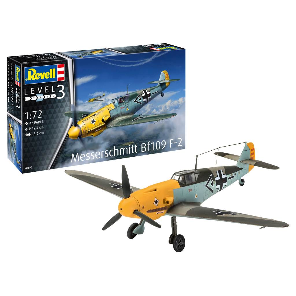 【新製品】03893 メッサーシュミット Bf109F-2