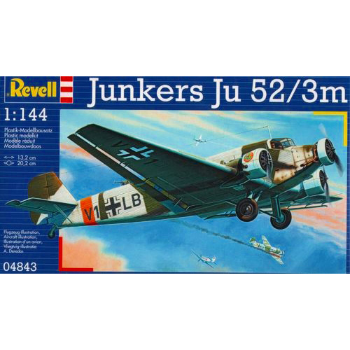 【新製品】[4009803048437] 04843)ユンカース Ju52/3m