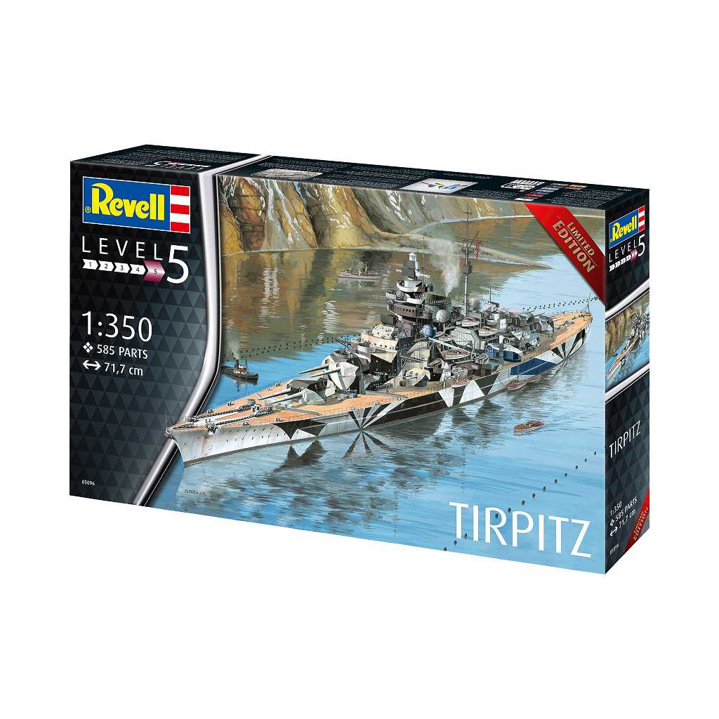 【新製品】05096 ドイツ戦艦 テルピッツ