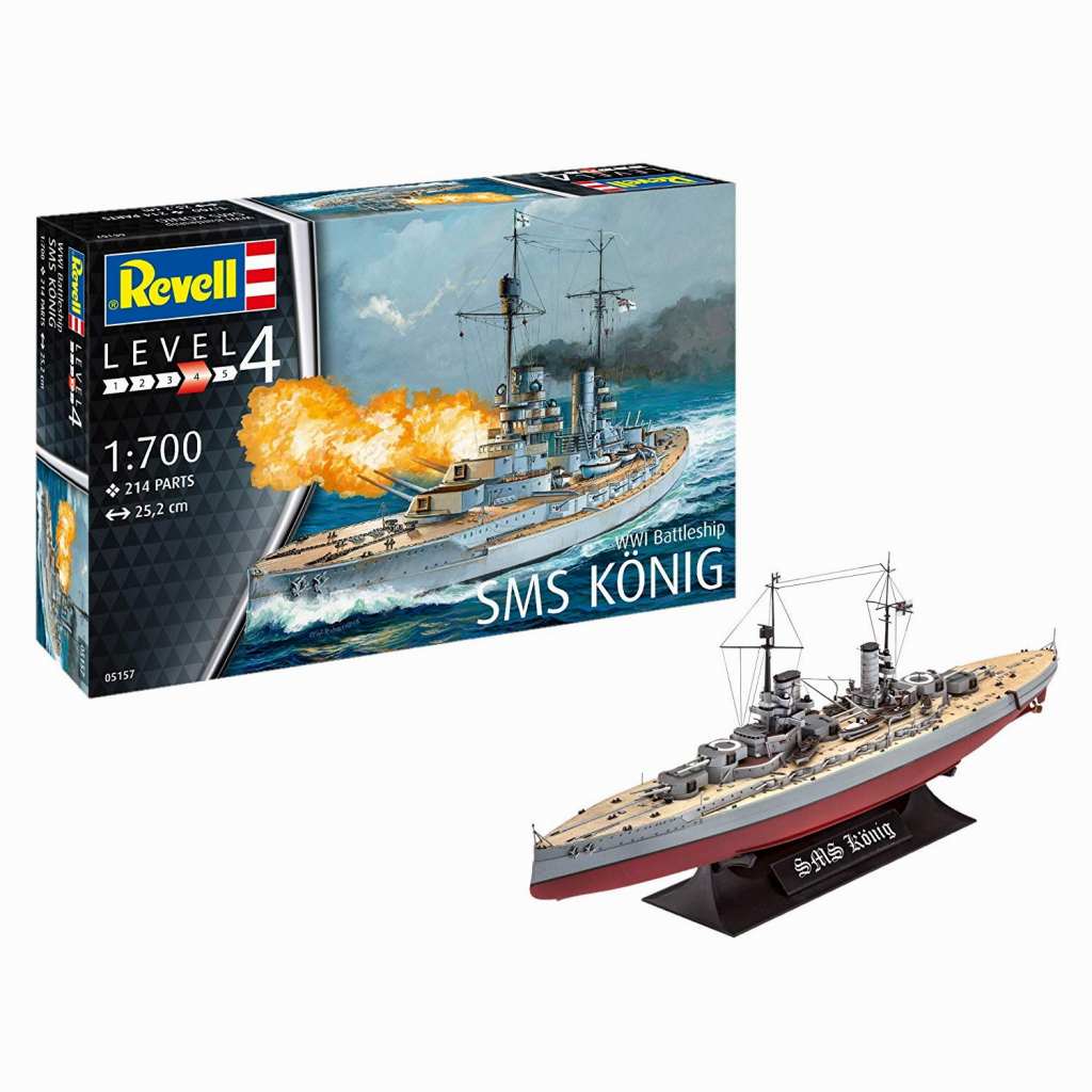 【新製品】05157 WWI ドイツ 弩級戦艦 ケーニッヒ　