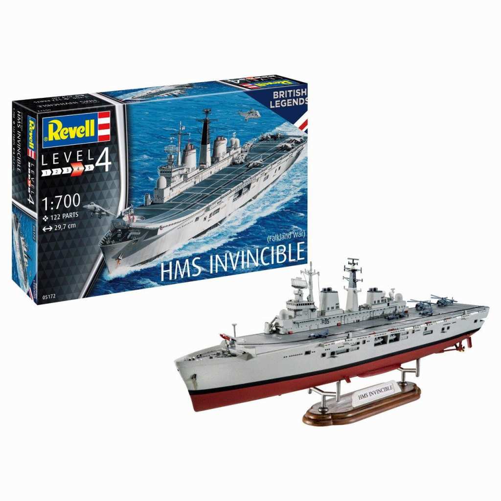 【新製品】05172 英海軍 航空母艦 インヴィンシブル (フォークランド紛争)