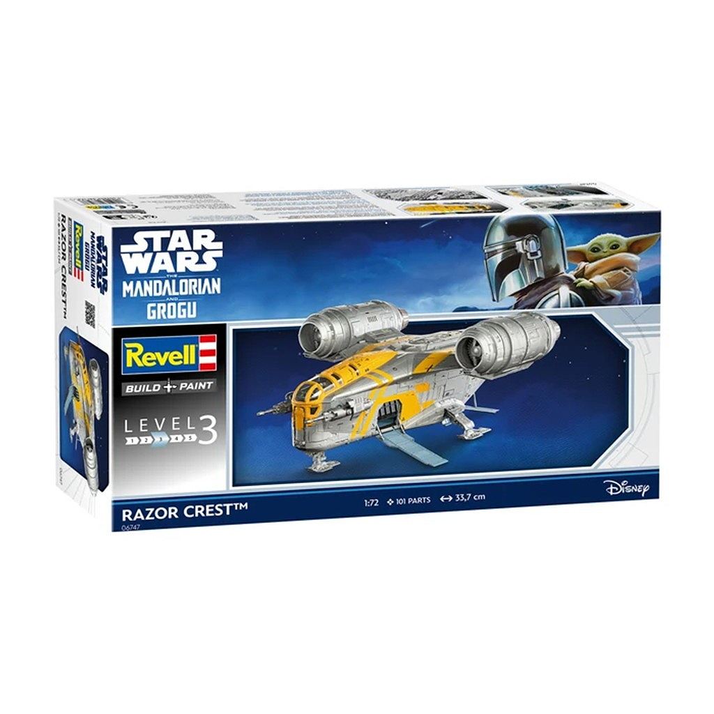 【新製品】06747 1/72 スターウォーズ ザ・マンダロリアン・アンド・グローグー レイザークレスト
