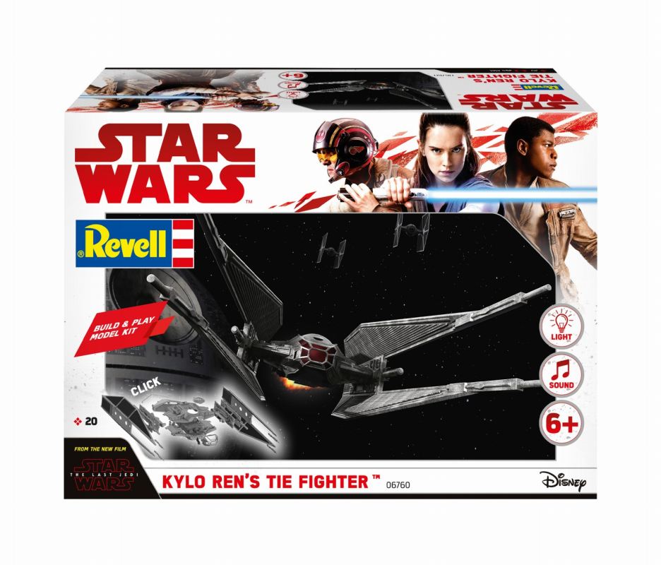 【新製品】06760)スター・ウォーズ エピソード8/最後のジェダイ カイロ・レン用タイ・ファイター ライト&サウンド