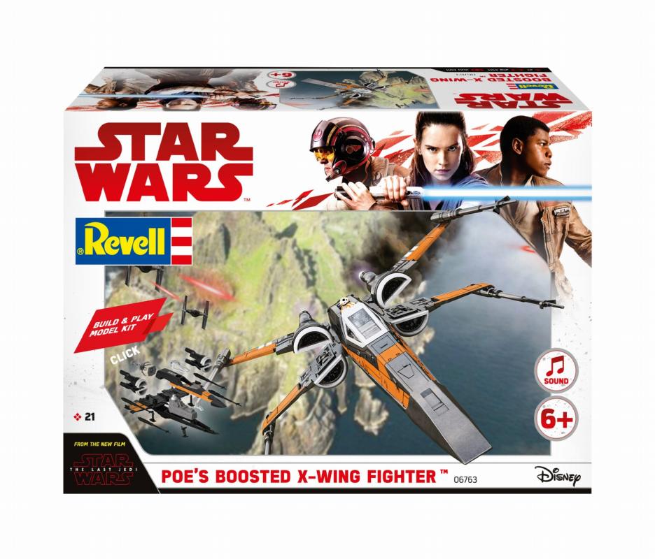 【新製品】06763)スター・ウォーズ エピソード8/最後のジェダイ 反乱軍 ポー用 ブーステッド・Xウィング・ファイター ライト&サウンド