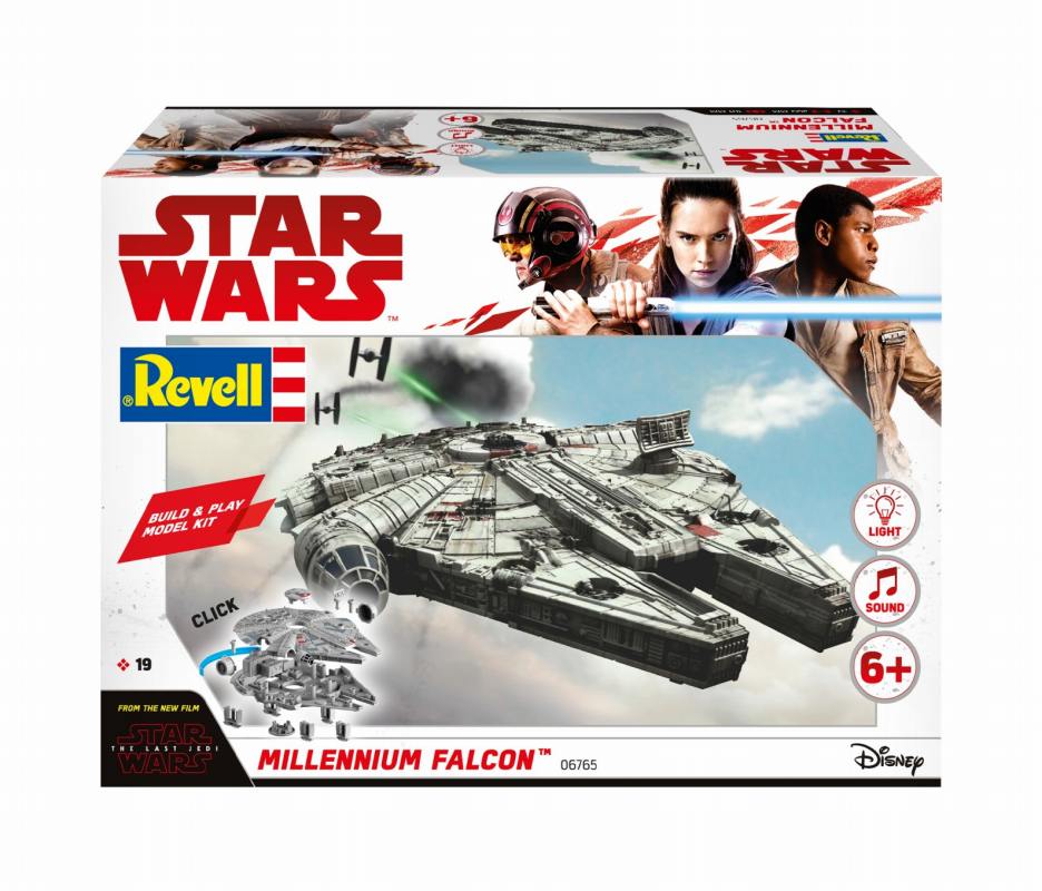 【新製品】06759)スター・ウォーズ エピソード8/最後のジェダイ ミレニアム・ファルコン号 ライト&サウンド