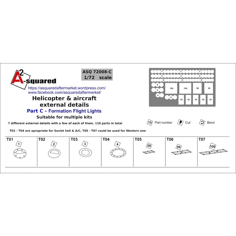 【新製品】A-Squared ASQ72008C ヘリコプター&航空機用フォーメーションライト