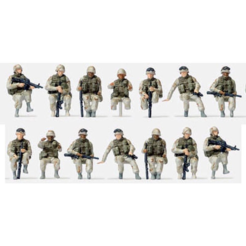 【新製品】72544 現用 米陸軍車両ドライバー&乗車兵士１４体