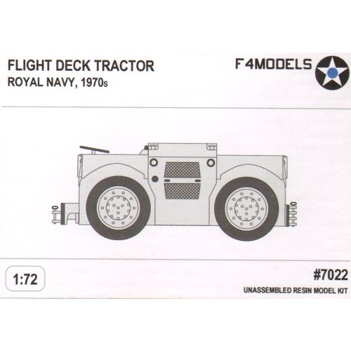 【新製品】F4モデル 7022 英海軍 艦上トラクター 1970s