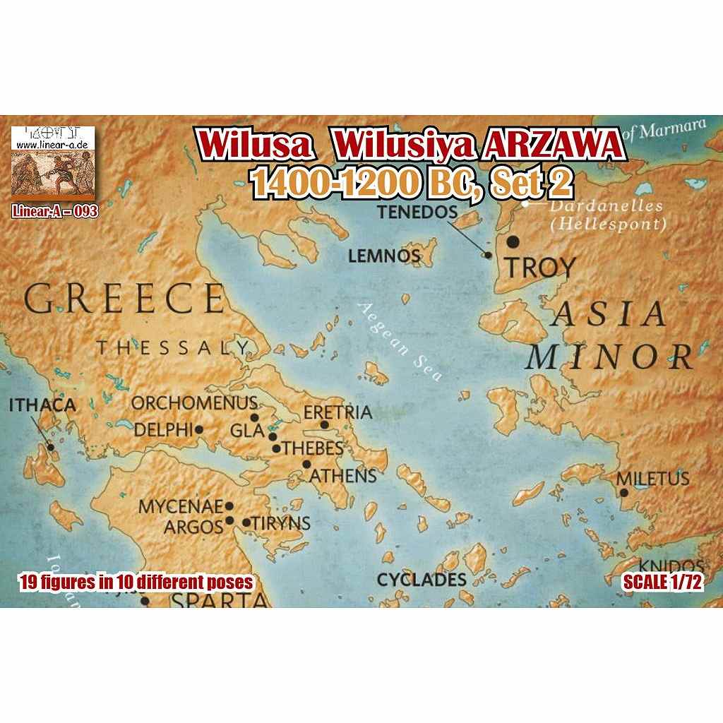 【新製品】LA093 紀元前1400年-1200年 ウィルサ アルザワ セット1