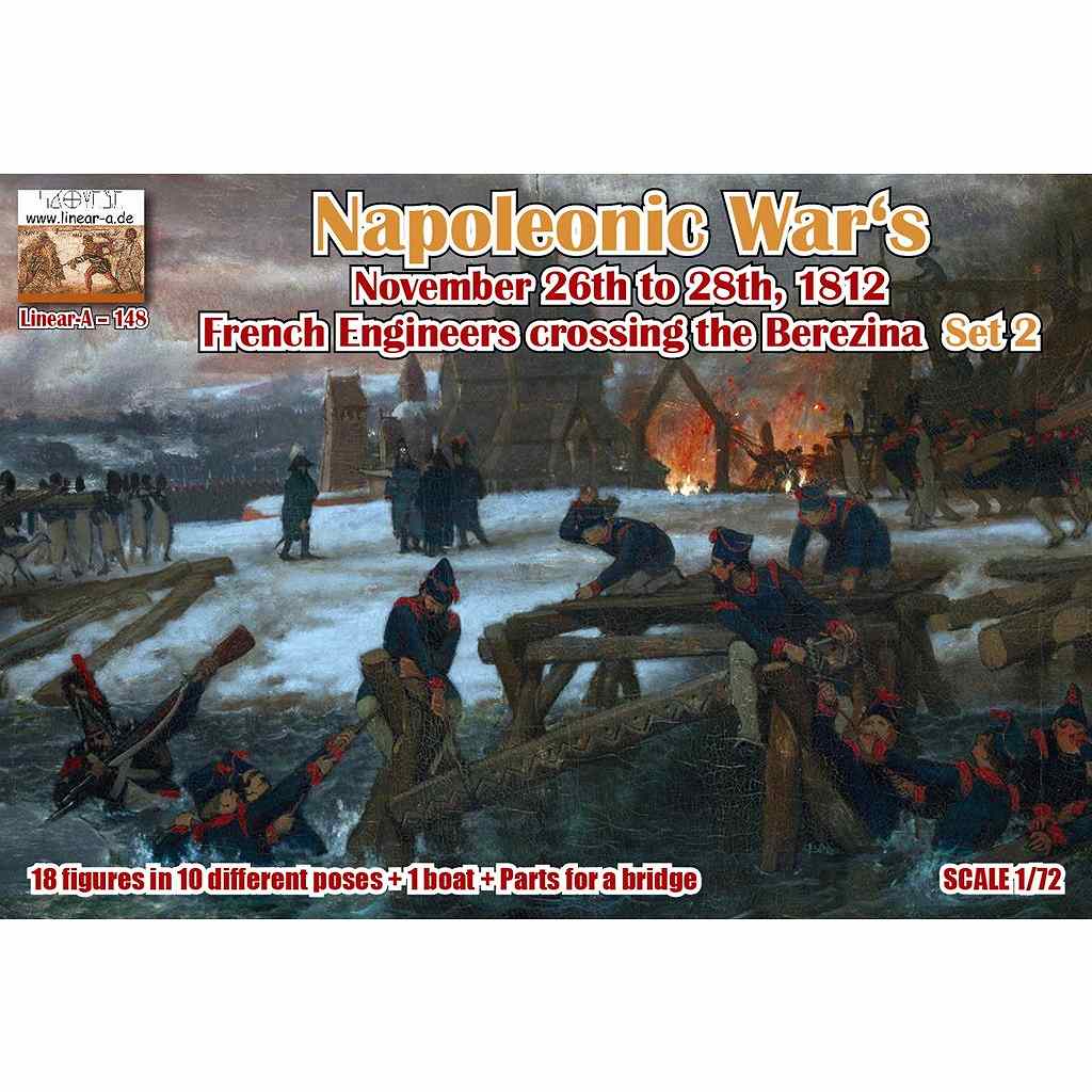 【新製品】LA148 ナポレオン戦争 ロシア遠征 ベレジナ川の渡河 1812年 セット2