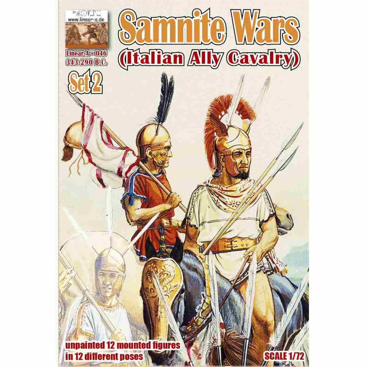 【新製品】LA046 紀元前4世紀 サムニウム戦争 2 イタリア騎兵