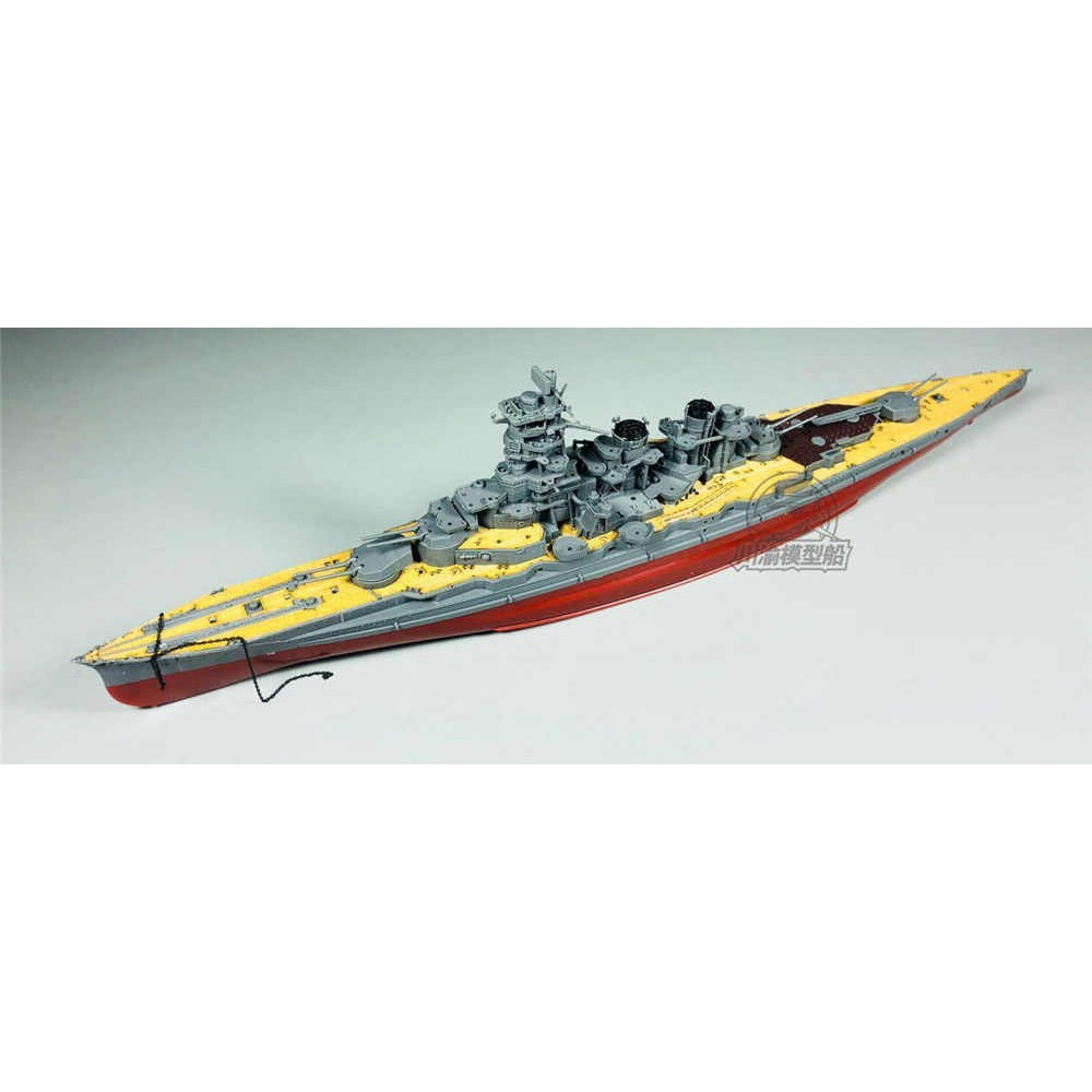【新製品】川渝模型船 CY700026 戦艦 金剛用 木製甲板