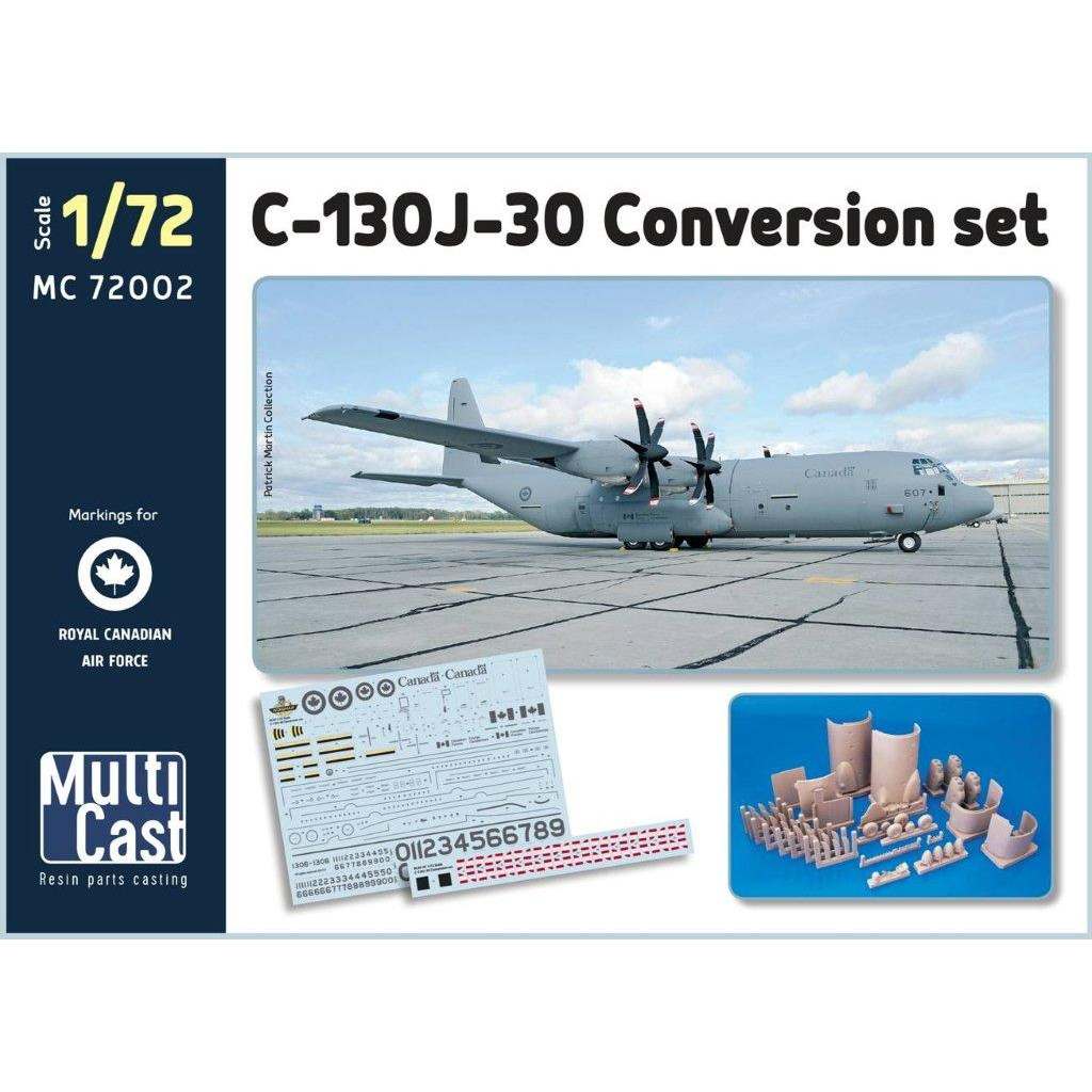 【新製品】Multi Cast 72002 ロッキード C-130J-30 カナダ コンバージョンセット
