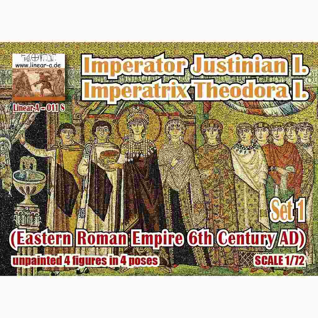 【新製品】011S Imperator Justinian I. / Theodora I.