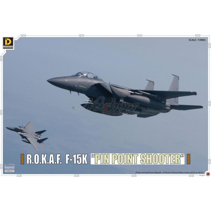 【新製品】D-コーポレーション DCM48003P)韓国空軍 F-15K イーグル ピンポイントシューター