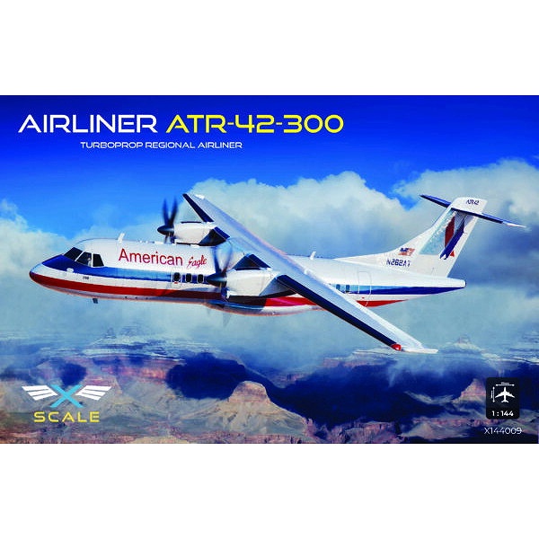【新製品】X144009 1/144 ATR-42-300 ターボプロップ旅客機