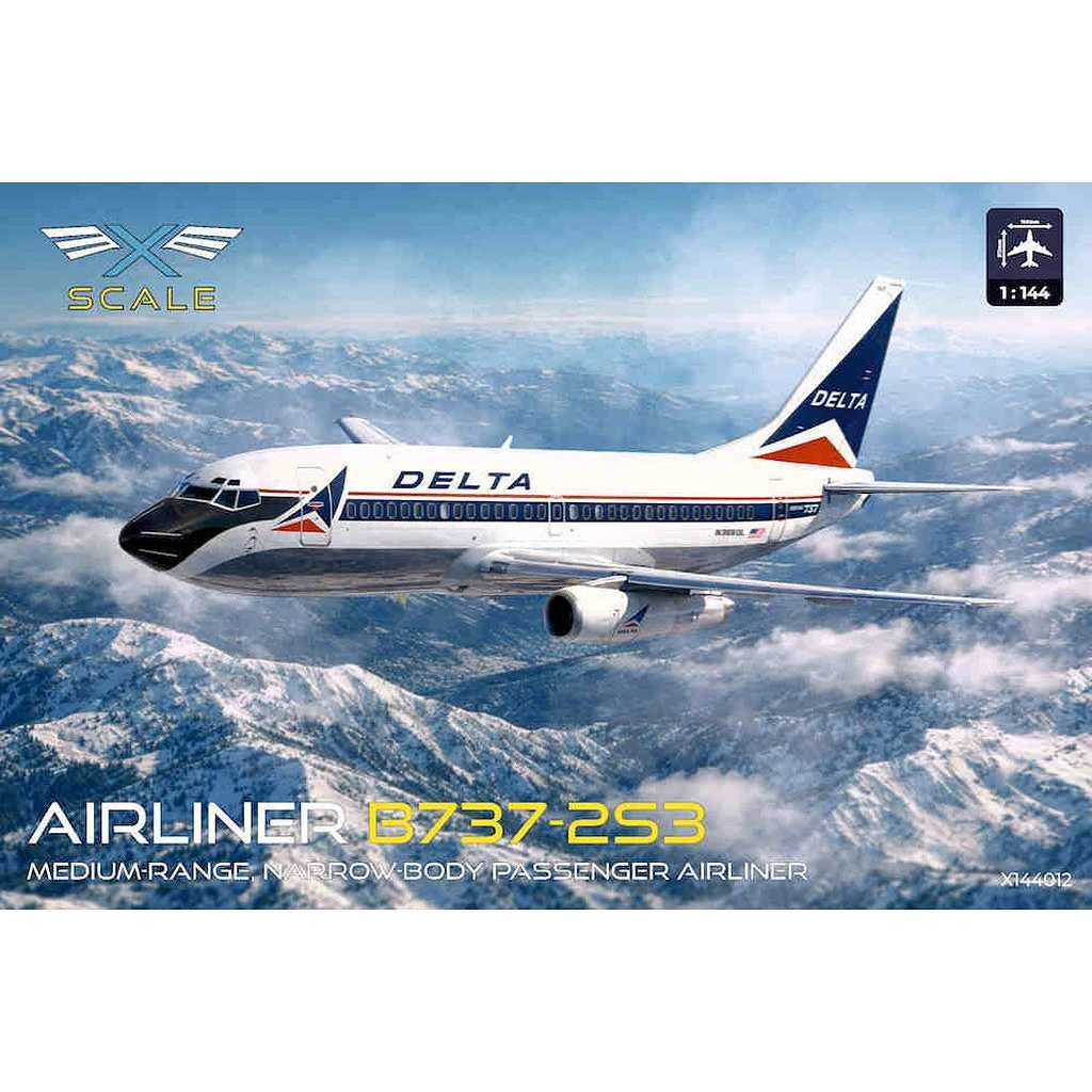 【新製品】X144012 1/144 ボーイング B737-2S3 デルタ航空