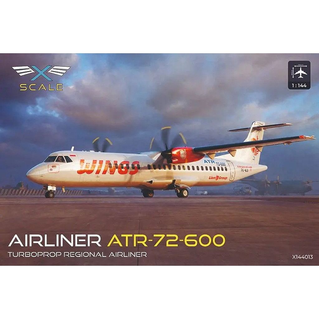 【新製品】X144013 1/144 ATR-72-600 ターボプロップ旅客機