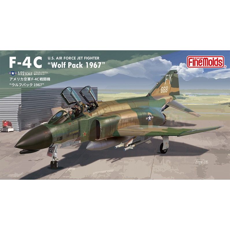 【新製品】72846 アメリカ空軍 F-4C ファントムII 戦闘機 “ウルフパック 1967”