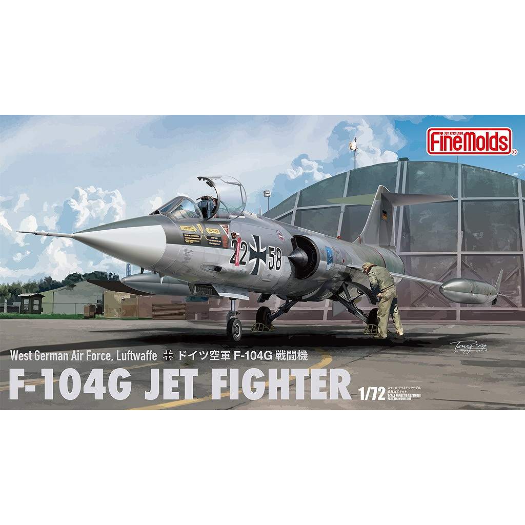 【新製品】FX10 ドイツ空軍 F-104G 戦闘機