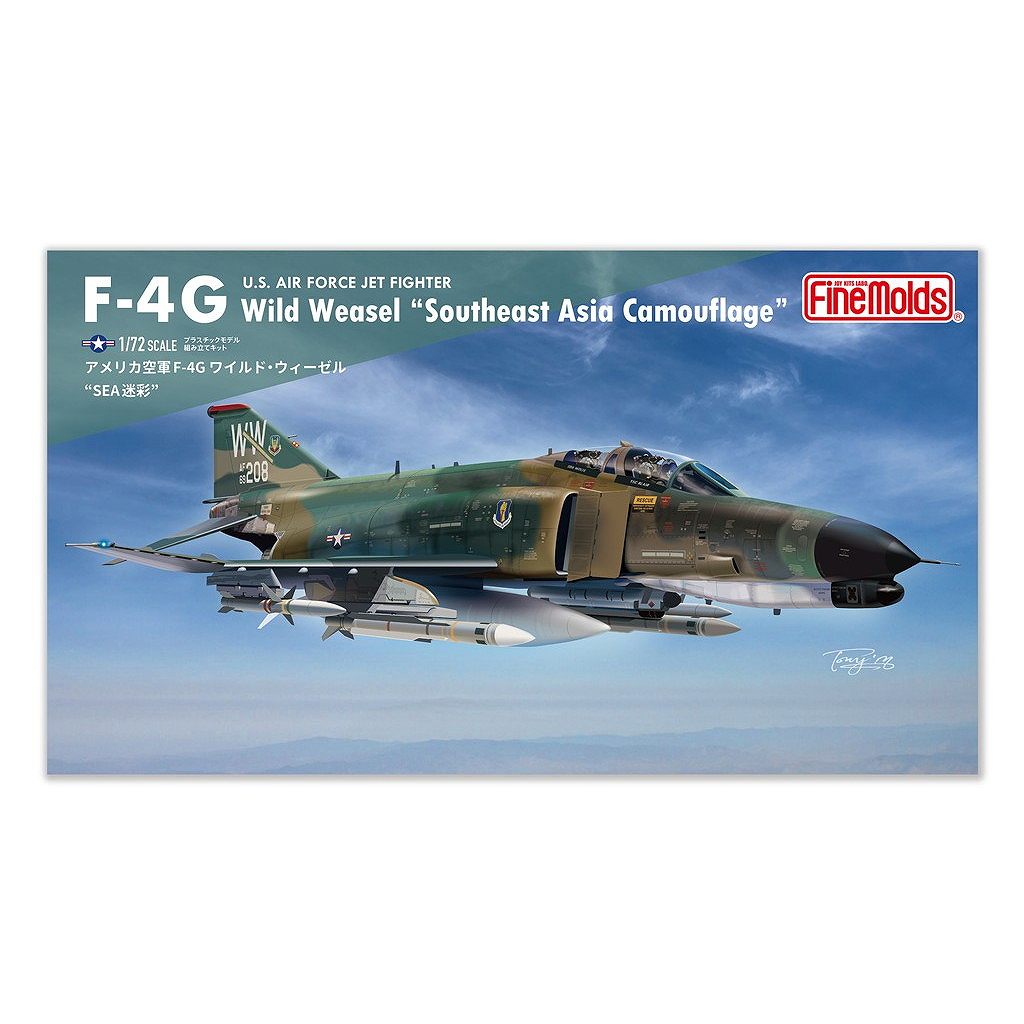【新製品】FX12 アメリカ空軍 F-4G ワイルド・ウィーゼル “SEA迷彩” 【限定品】
