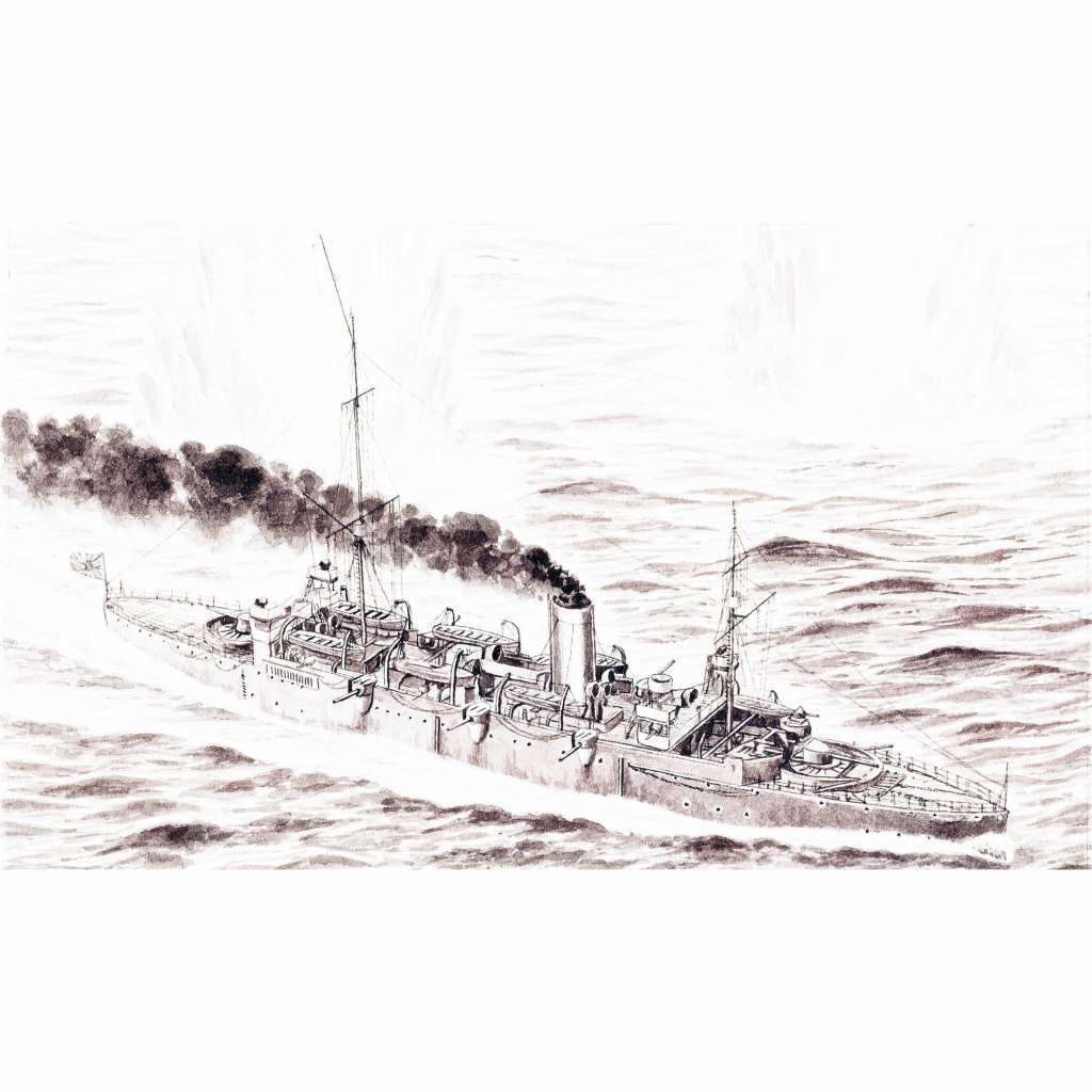 【再入荷】SM042 日本海軍 二等巡洋艦 浪速