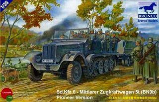 【新製品】[4544033504105] CB35041)Sd.Kfz.6(BN9b) 5tハーフトラック 工兵タイプ
