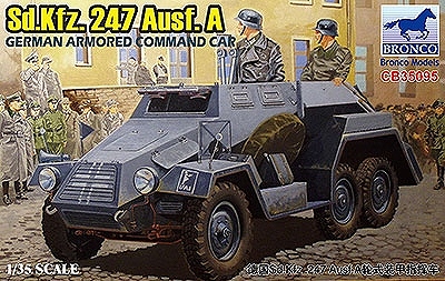 【新製品】CB35095)独 Sd.kfz.247Ausf.Ａ 六輪装甲指揮車