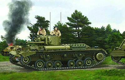 【新製品】[4544033514609] CB35146)イギリス軍 バレンタイン歩兵戦車 Mk.XI型 75mm砲搭載