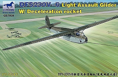 【新製品】GB7009)独 DFS230V-6 逆噴射ロケット装備空挺グライダー