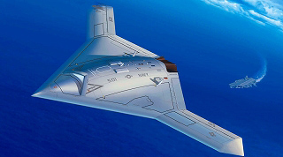 【新製品】[4545782015034] AC-7)アメリカ海軍 無人爆撃機 X-47B