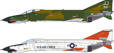 【新製品】FC-5)F-4E ファントムII U.S. AIR FORCE