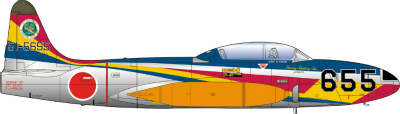 【新製品】AC-20)航空自衛隊 T-33 航空総隊司令部 飛行隊創設40周年記念塗装機