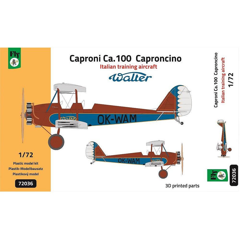【新製品】72036 1/72 カプロ二 Ca.100 「チェコスロバキア」