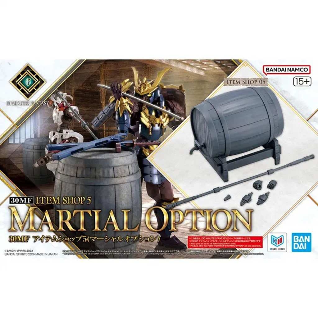 【新製品】30MF アイテムショップ5(マーシャルオプション)